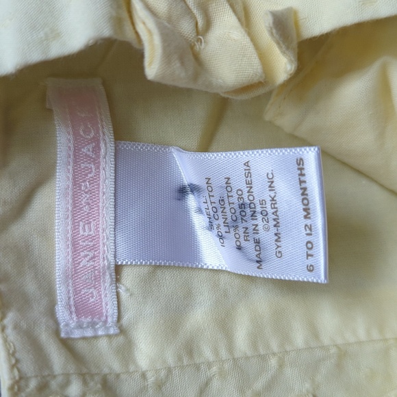 Janie and Jack yellow bloomer outfit - Picture 3 of 8